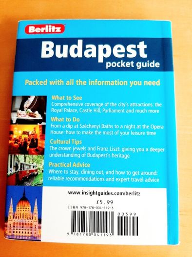 Berlitz Budapest pocket guide