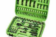 108 Piece 1/4  &amp; 1/2 Drive Socket, Ratchet &amp; Bit Set