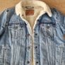 Levis Denim Jacket XS Image 2