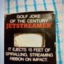 Jet Streamer Joke Golf Ball. Image 3