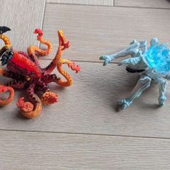 Schleich Eldrador Ice Bug vs. Fire Kraken