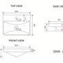 Vanity Unit 500mm Floor standing Image 4