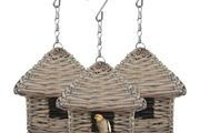 Bird Houses 3 pcs Wicker