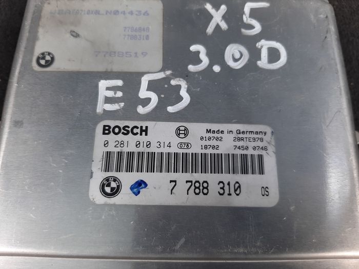 Bmw X5 Used Engine Ecu