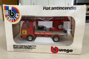 Fiat 50 NC Fire Engine Rare  Burago Year 1980