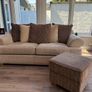 suite of furniture (3 + 2 + footstool) Image 4