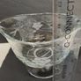 Cut glass gravy boat jug and spoon Image 8