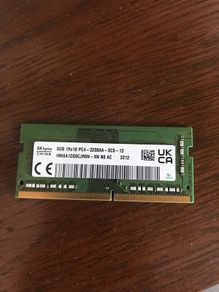 DDR4 RAM 16gb(8x2) Laptop 3200Mhz