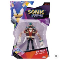 Sonic Prime Action Figure Dr. Deep 13cm