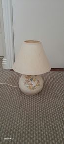 vintage wicklow ceramics lamp