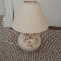 vintage wicklow ceramics lamp