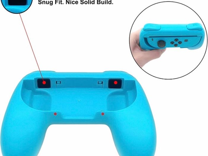 Grips Compatible with Nintendo Switch Joy-Con&Switch OLED Model, Wear-resistant Handle Kit Gamepad Replacement for Nintendo Switch Joy Cons &Switch OLED Model for Controller MULTIPLE COLOURS AVAILABLE (FREE POSTAGE)