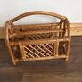 Bamboo Cane vintage 70s Magazine rack Image 4