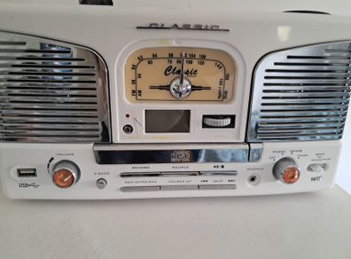 RETRO Music centre and record player