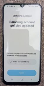 Samsung A50 mobile phone
