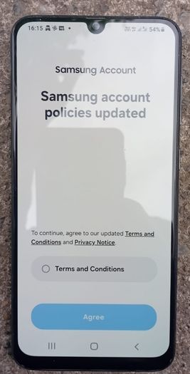 Samsung A50 mobile phone