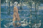 The Goose Girl,  By William Leech