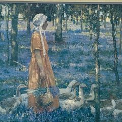 The Goose Girl,  By William Leech