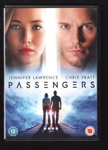 Passengers DVD Movie. Staring Jennifer Lawrence and Christ Pratt
