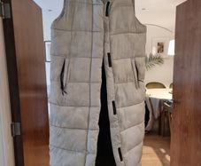 superdry longline gilet