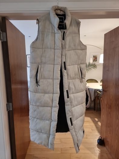 superdry longline gilet