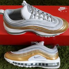 Nike Air Max 97 UK-5.5/EUR-39 AQ4137-0001 Vast Grey/Metallic Silver-Metallic Gold (Women's)-2018