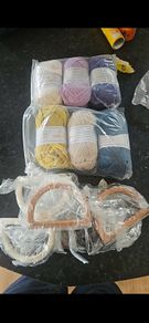 Tshirt yarn to make a bag