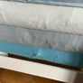 Kids Wooden and Fabric Sling Bookcase Woodland Night Sky Theme Image 6