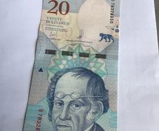 Venezuela Banknote- 20 Bolivares