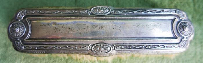 Antique 1800s Sterling Silver Cloth Brush, Art Deco Cloth Brush, 1800s - 97,8g
