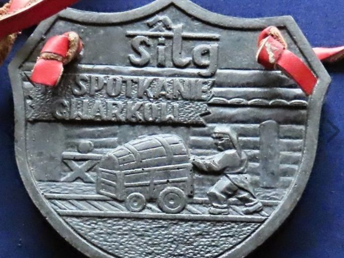 Rare Poland Coal miners Medal 1986 Communist era Polska