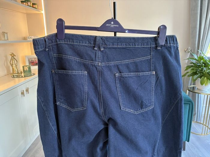 Brand-new Ladies Simply Be Indigo Barrel Leg Jeans