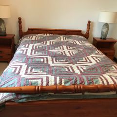 Complete Kingsize Wooden Bedroom Set of Furniture