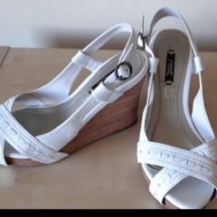 Next white wedges size 6