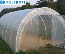 Polytunnel Clear Polythene Sheeting Uv-5 Greenhouse Foil 8 Meters 26Ft Wide 2 Meters 6Ft Long