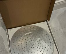 Round Fixed Shower Head Hudson Reed 400mm (Chrome) BRAND NEW