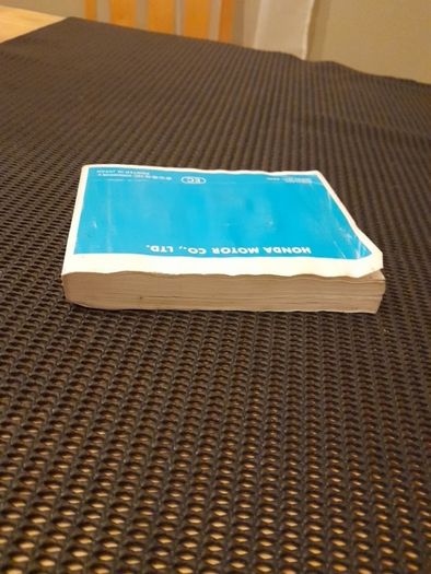 Honda CBR600F Owner's Manual
