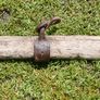 Antique Yoke Plow Farm Ox Horse Wagon Rustic Farmhouse Cabin Wall Hanging Vintage Wood Metal Primitive Image 7