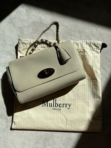 Mulberry Medium Lily with Top Handle