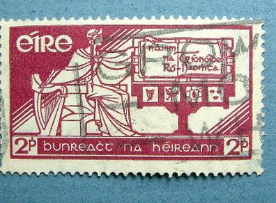 Rare Irish 2p Stamp