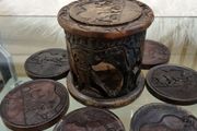 Hand  Carved Coasters