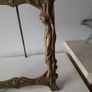 Art Nouveau Solid Brass Picture Frame Large Image 2