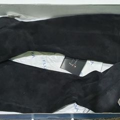 Black Full Length Boots - size 7