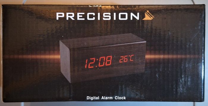 Precision brand digital alarm clock