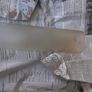 antique French ornate wall lights with glass tubes eight single and two double Image 4