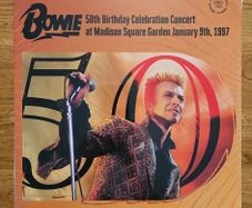 David Bowie "50th Birthday Celebration Concert At Madison Square Garden" Double Vinyl Album