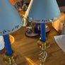 Pair of Brass Candlesticks Image 6