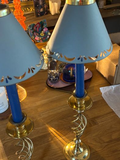 Pair of Brass Candlesticks