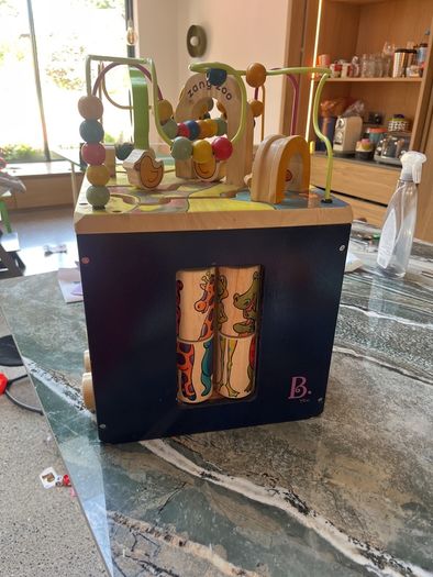 Zany Zoo activity cube