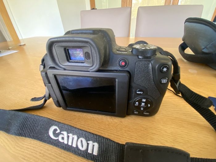 Canon Powershot SX70 HS + Canon accessories.